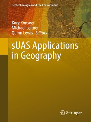 cover image of sUAS Applications in Geography